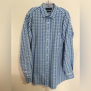 Paul Frederick Non-Iron Cotton Check Shirt
